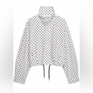 POLKA DOT PUFFER JACKET